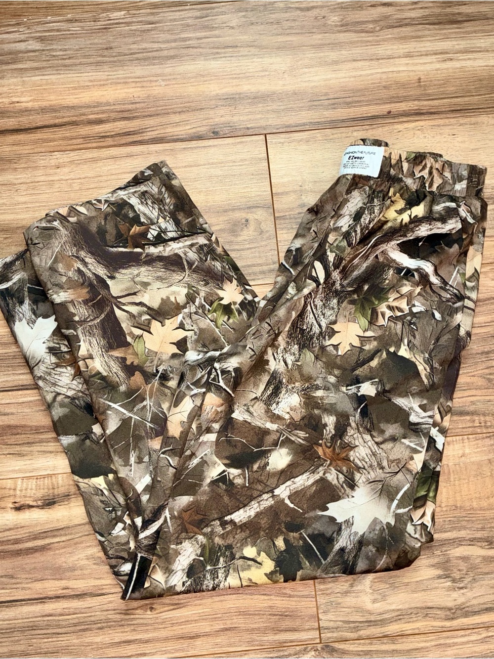 Men's Camo Hunting Pants - Brown/Green Camouflage